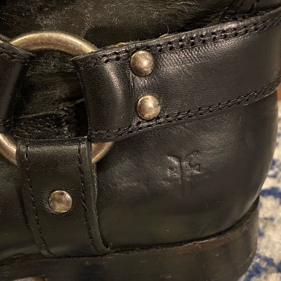 Frye Black Knee high Leather Boots - Picture 6 of 7